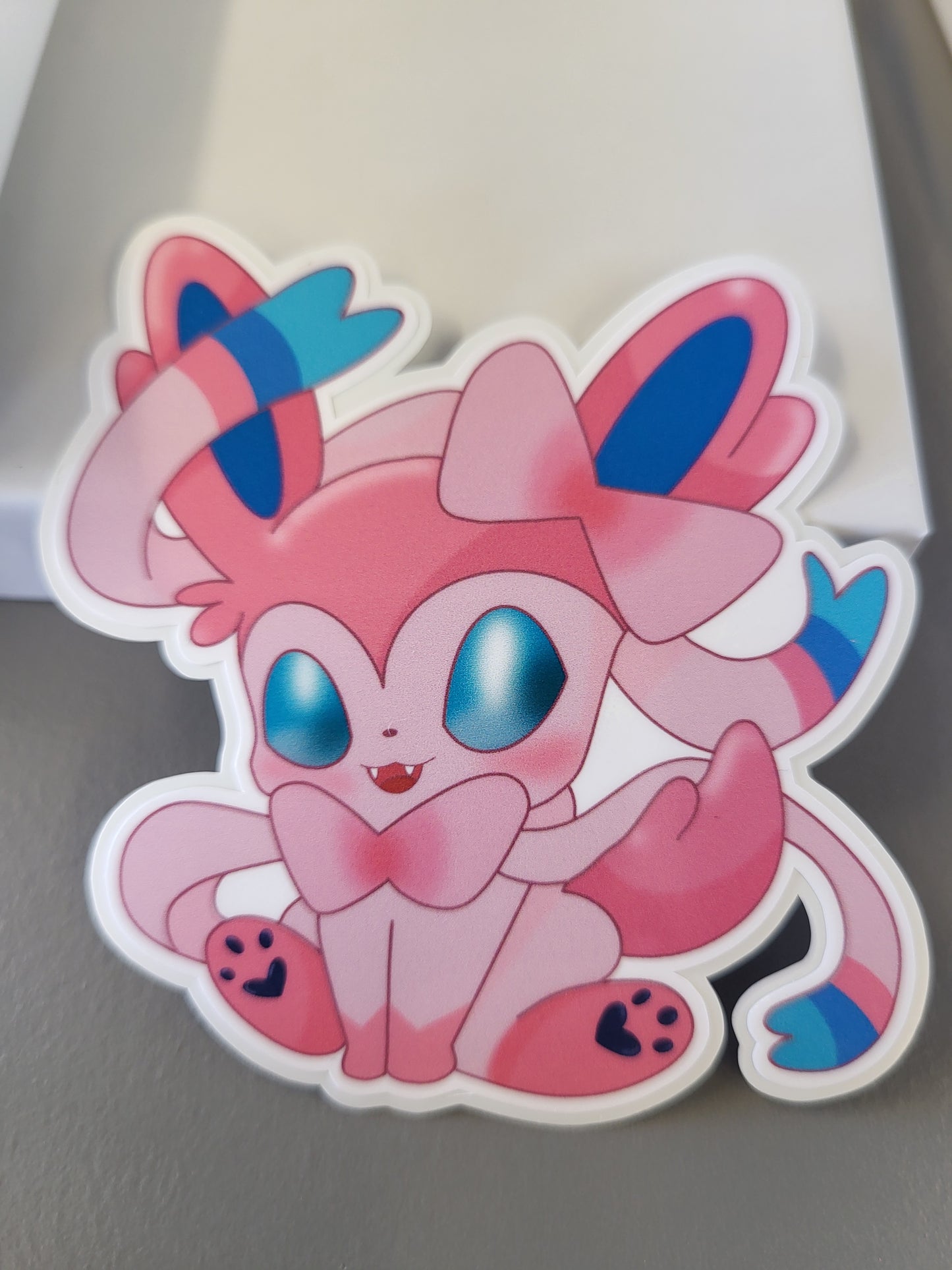 Sylveon vinyl sticker 3in x 2.5in
