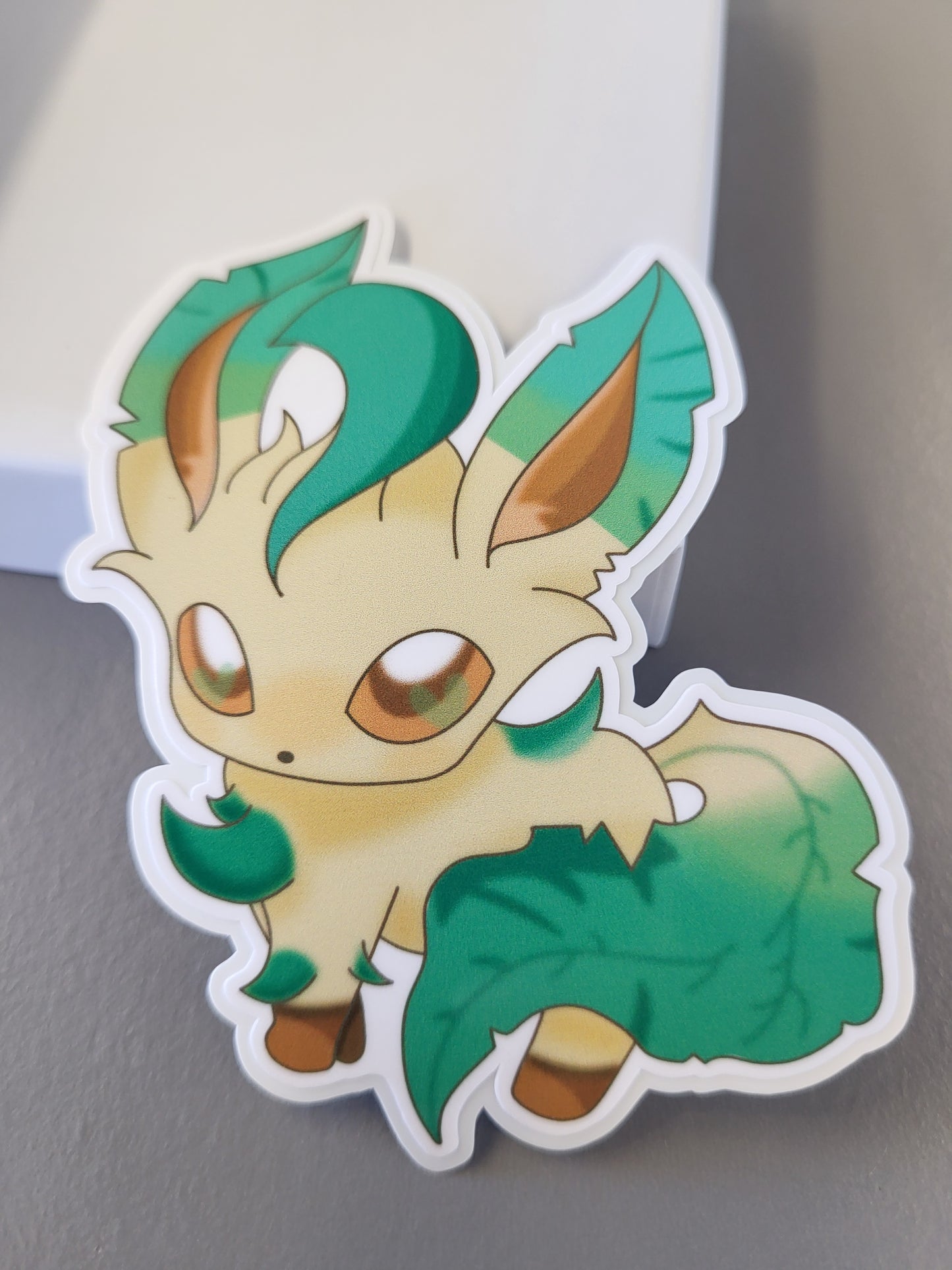 Leafeon vinyl sticker 3in x 2.5in