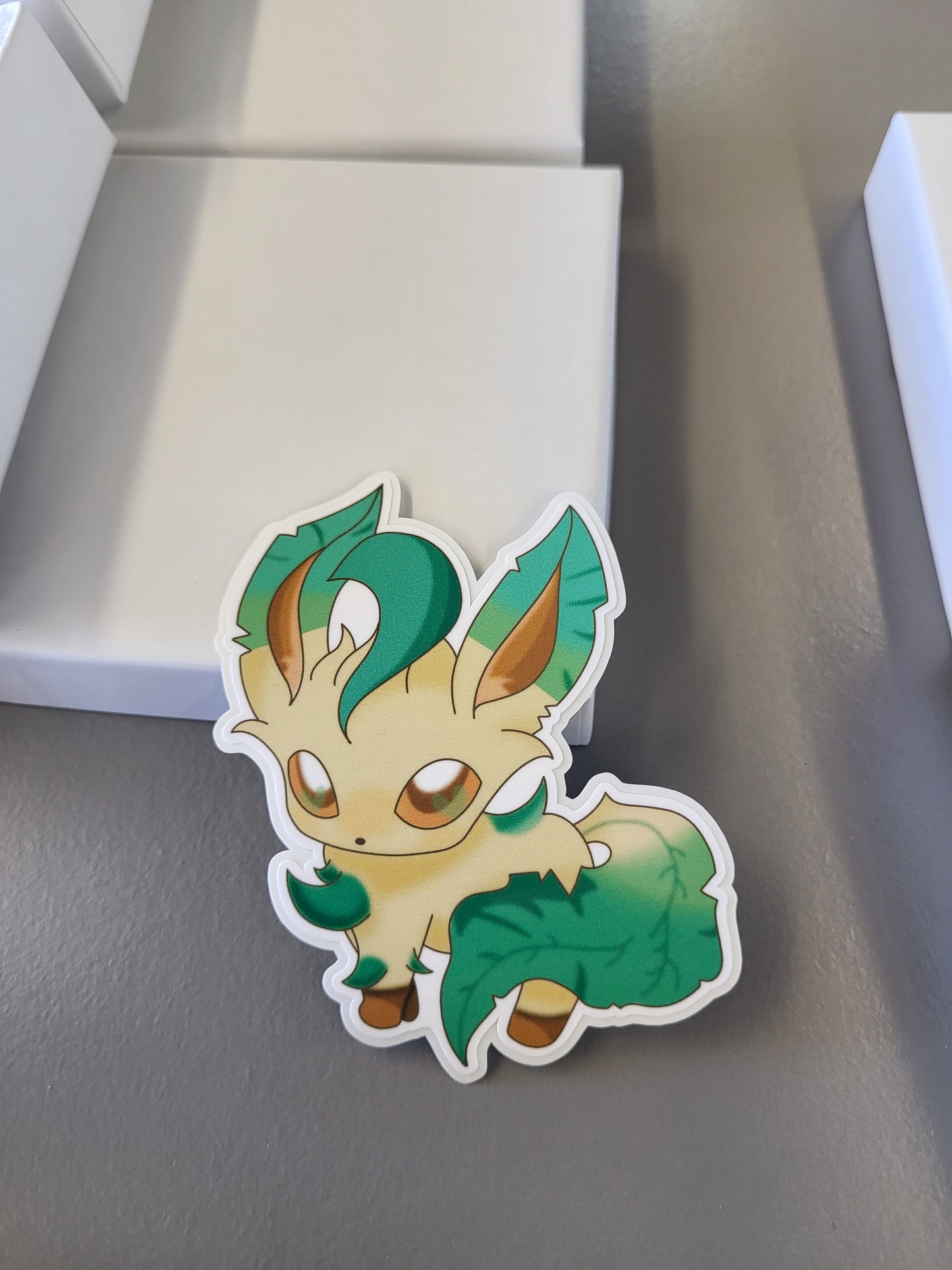 Leafeon vinyl sticker 3in x 2.5in