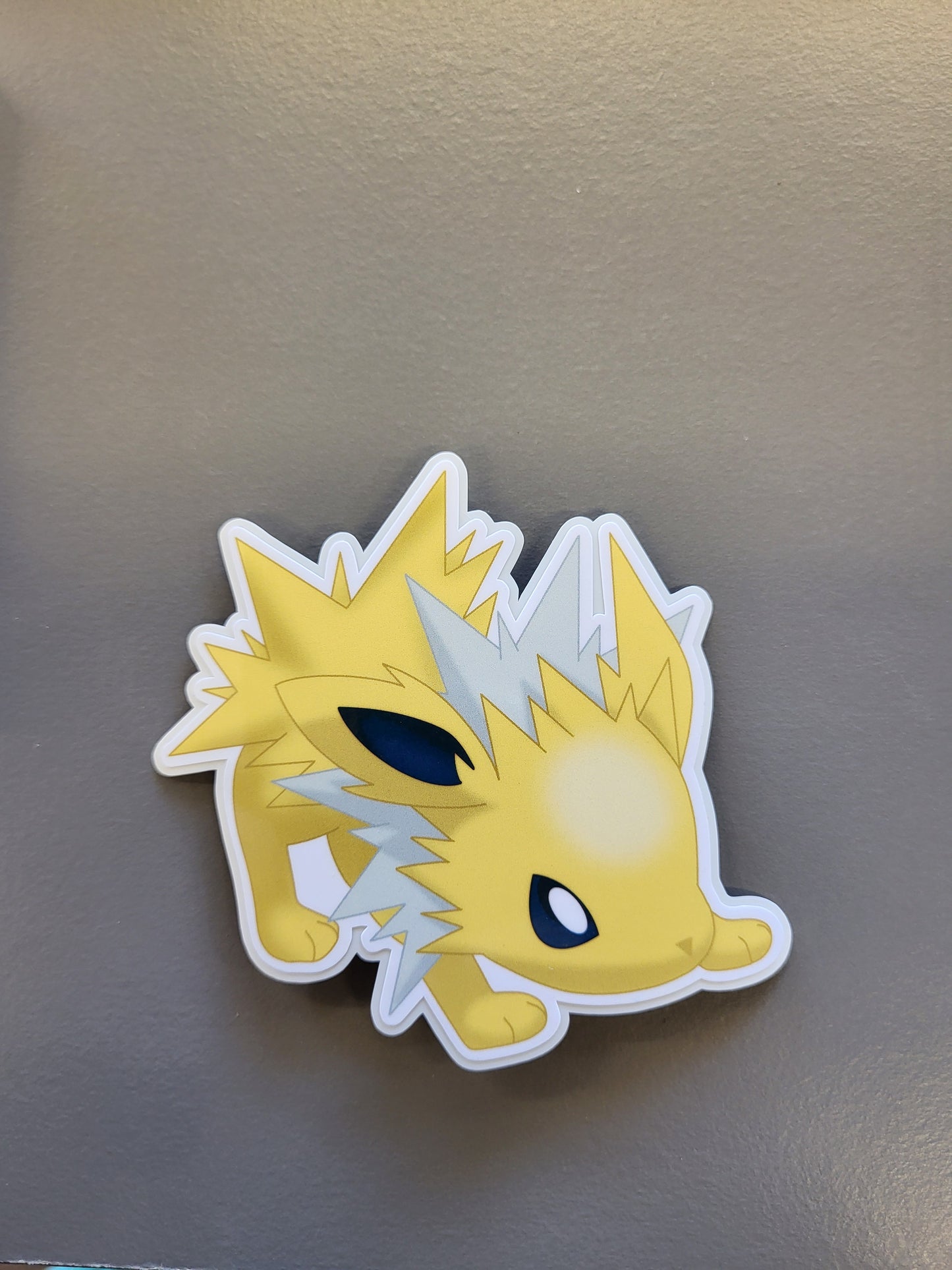 Jolteon vinyl sticker 3in x 2.5in