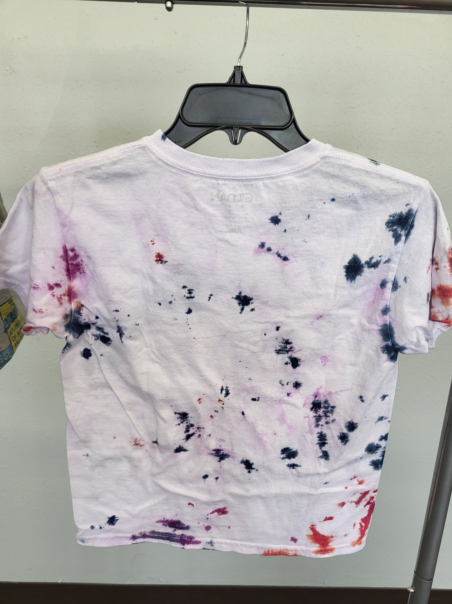 Hand dyed multicolored tie dye tshirt youth small 6/8