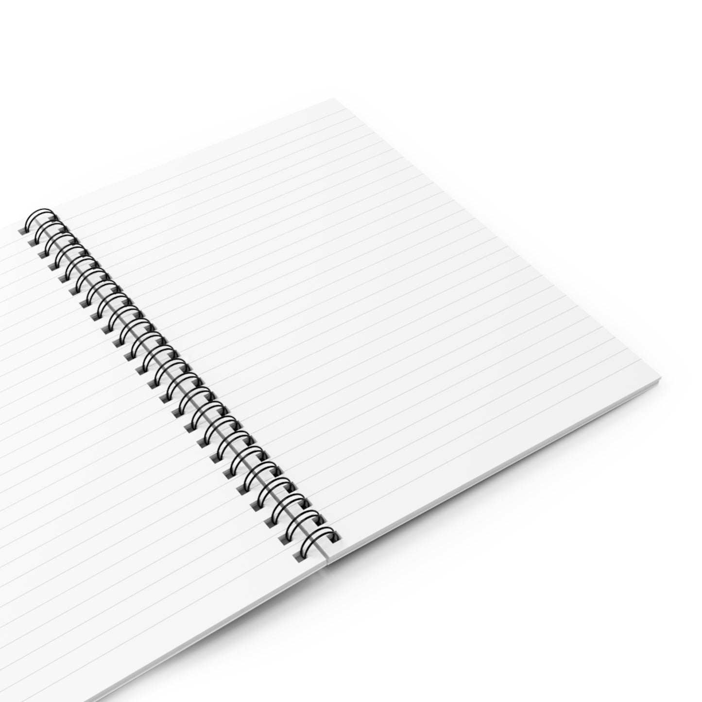 Bored boy black lined spiral notebook Tara Fulk MybiPop