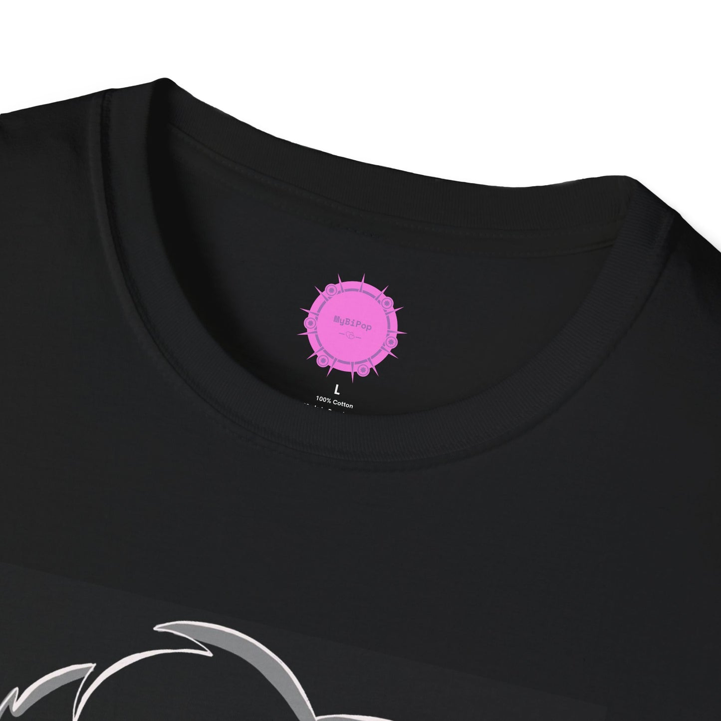 Bored Boy unisex tee black Tara Fulk x MyBiPop