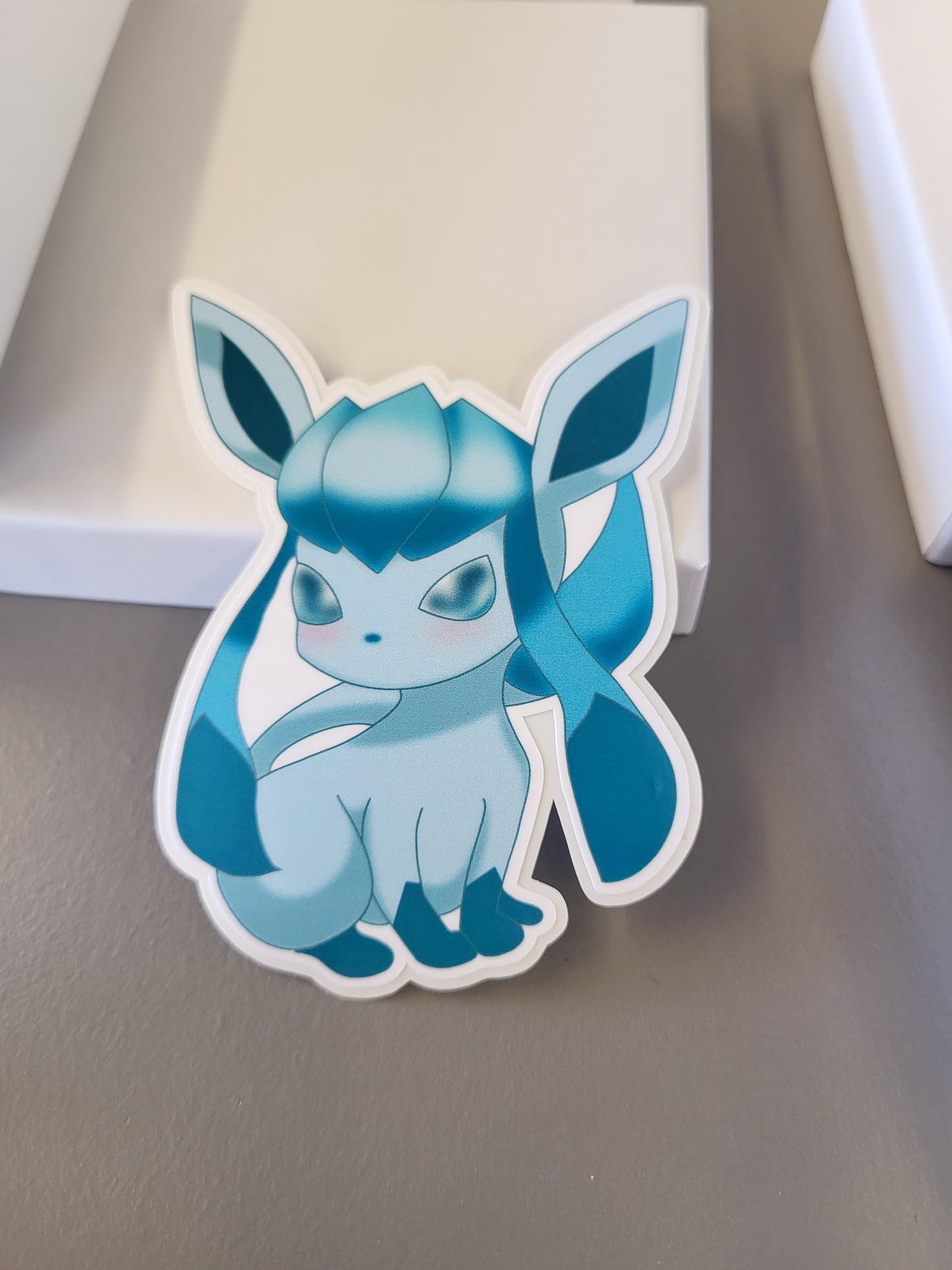 Glaceon vinyl sticker 3in x 2.5in